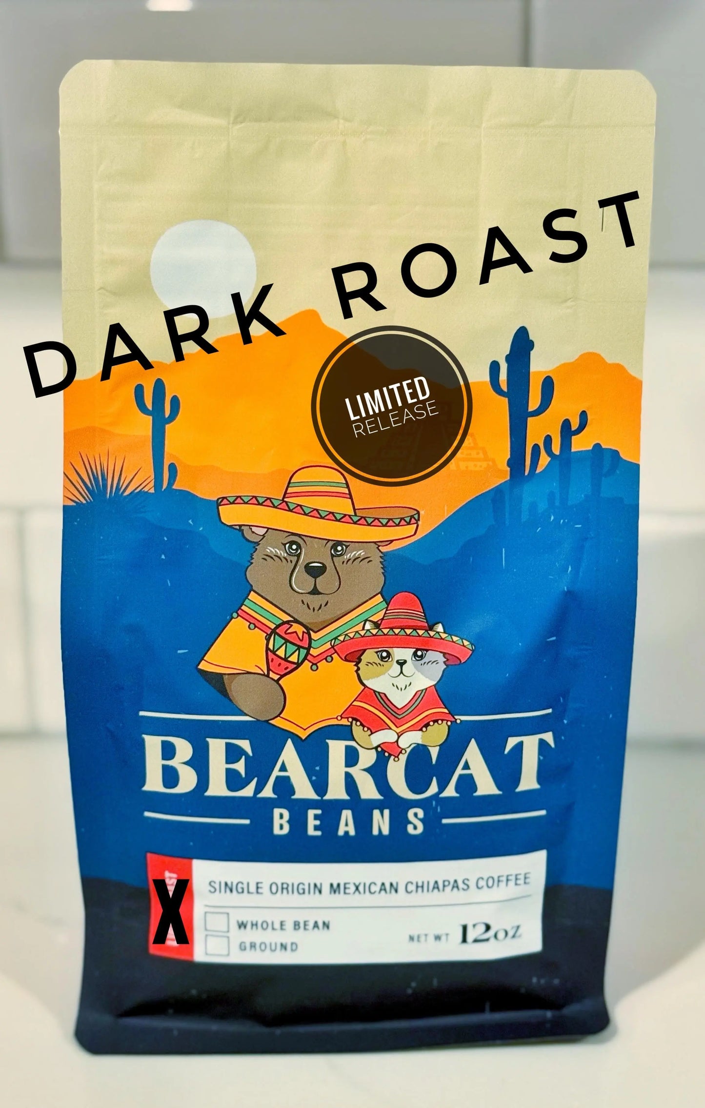 Mexican Chiapas - DARK (LIMITED RELEASE) Bearcat Beans