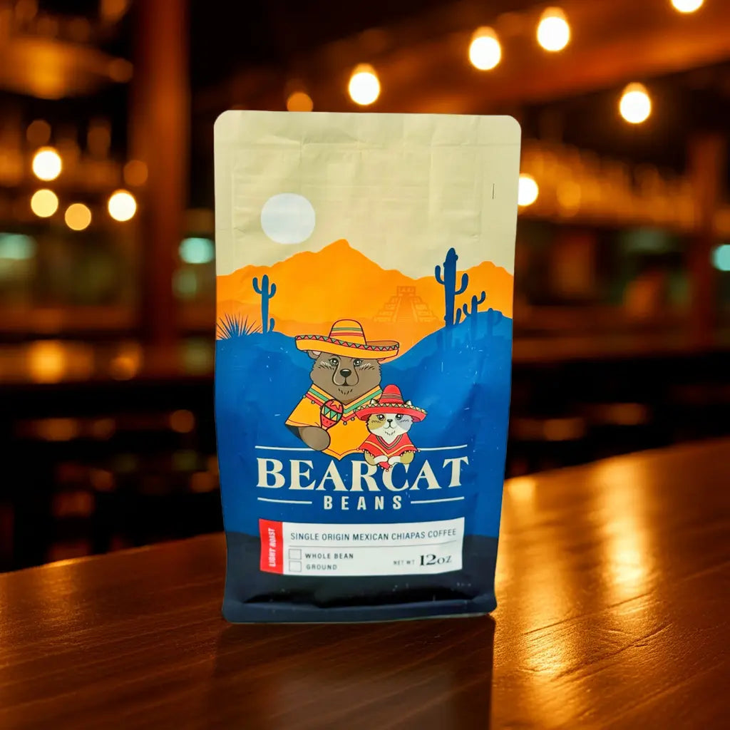 Mexican Chiapas Coffee Bearcat Beans